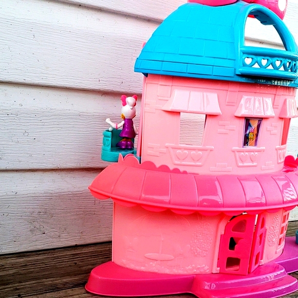 Disney Minnie Mouse Original Home Headquarters House! Complete Set! - Picture 13 of 14